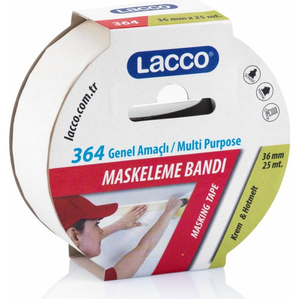 Lacco 36X25 Mkrepe Maskeleme Bandı Oto Boyaları Fiyatı