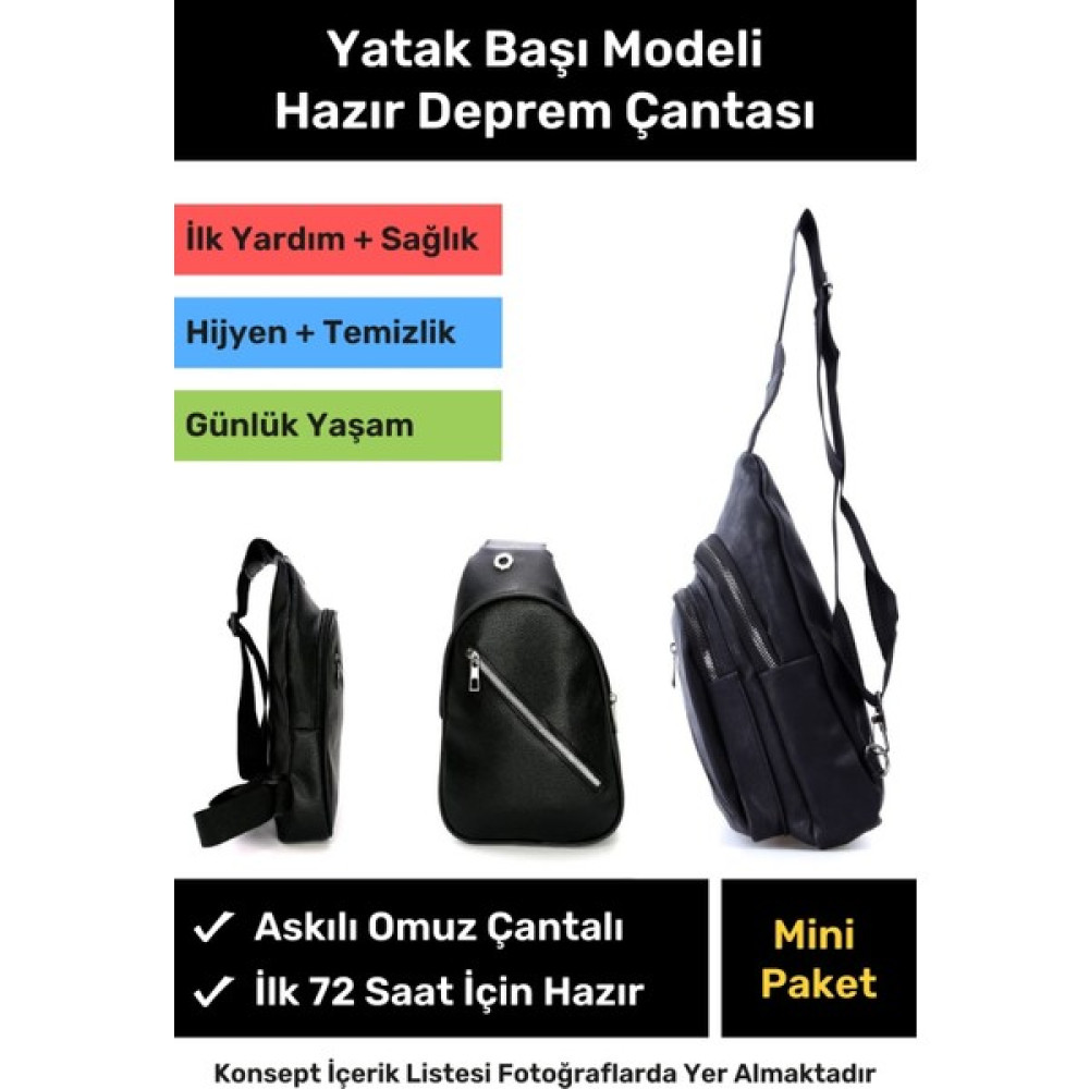 Lacheln Yatak Başı Mini Paket Hazır Deprem Çantası Ilk Yardım Seti Çanta Afad Akut Çanta Acil Durum Yaşam Kiti El Çantası Medikal Ürünler Fiyatı