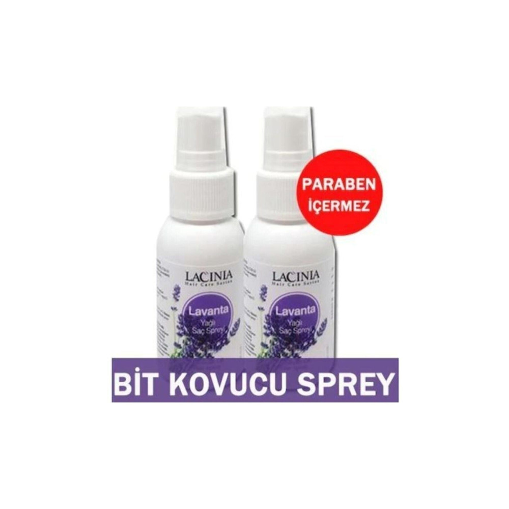 Lacinia Lavanta Yağlı Bit Kovucu Sprey 50ml * 2 Adet Şampuan ve Saç Kremi Fiyatı