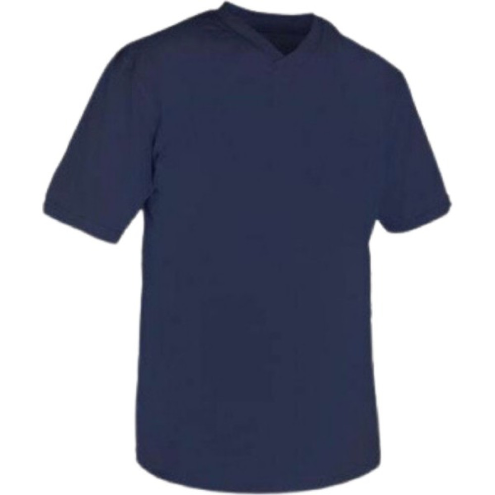 Lacivert İş Elbiseleri T-Shirt V Yaka Kısa Kol Penye Iş Kıyafeti Iş Tişört Erkek T-shirt Fiyatı