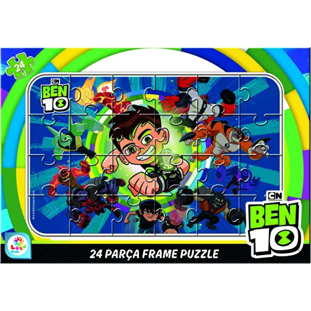 Laço Kids Ben 10 Frame Puzzle 24 Parça Eğitici Oyuncak Fiyatı