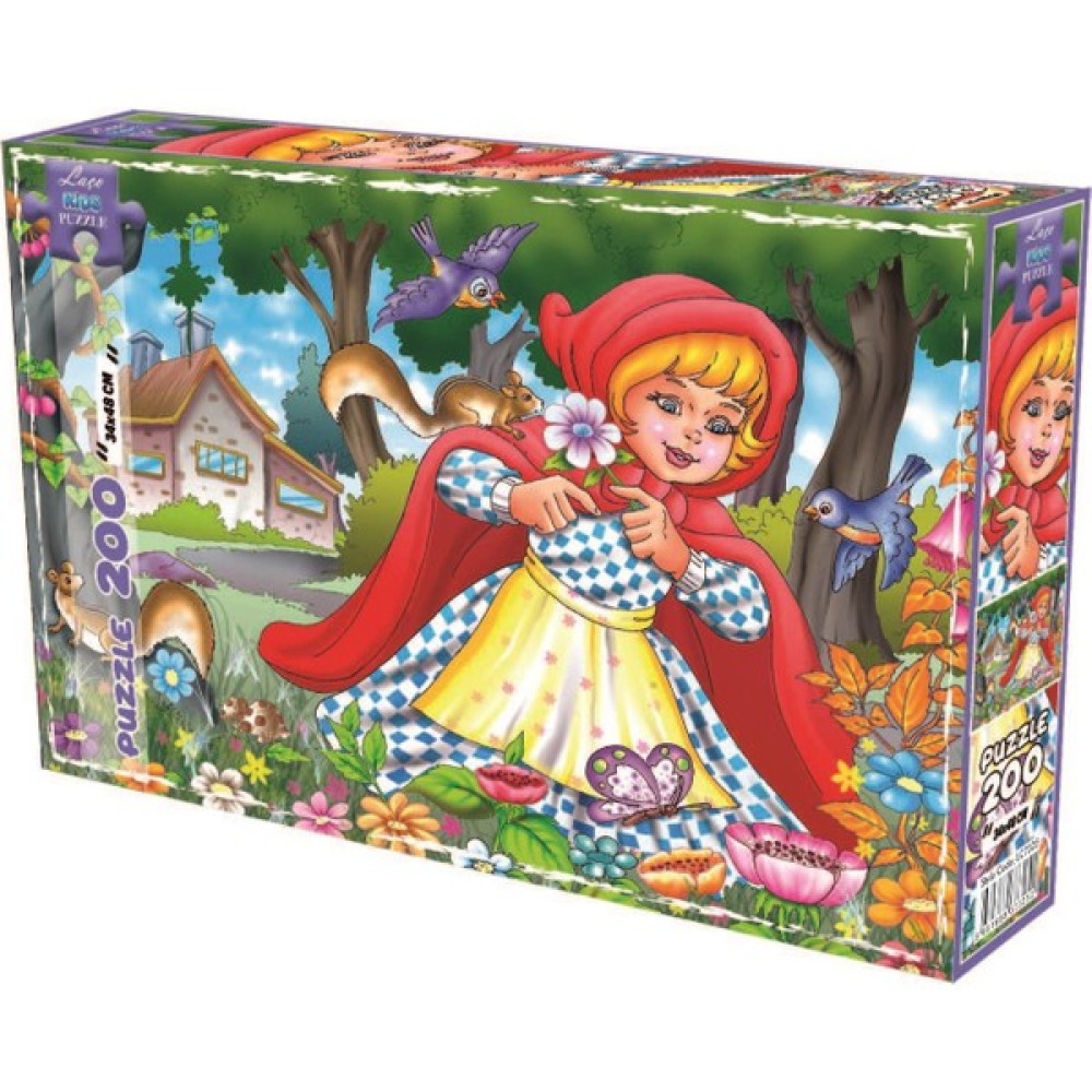 Laço Kids Kırmızı Başlıklı Kız 200 Parça Puzzle Puzzle & Aksesuarları Fiyatı