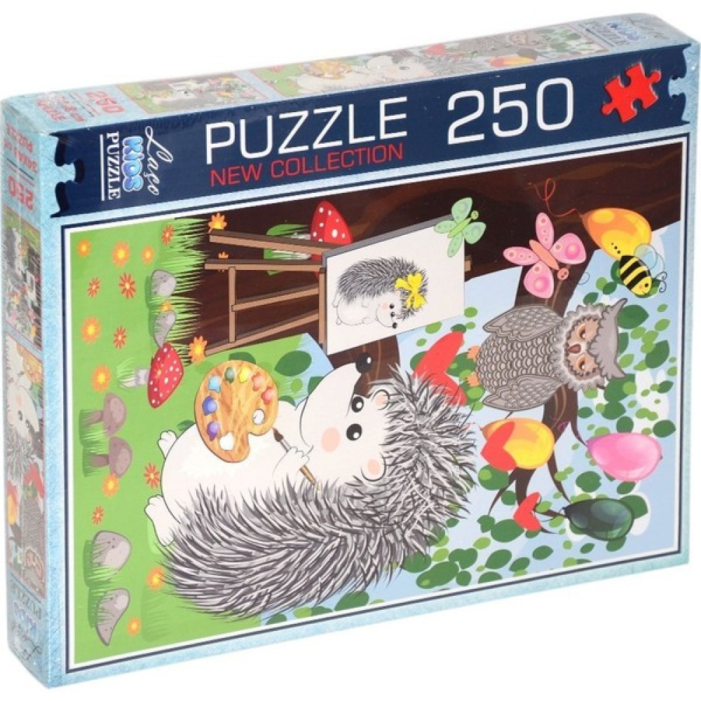 Laço Kids LC7189 Laço, Ressam Kirpi 250 Parça Puzzle - 829 Puzzle & Aksesuarları Fiyatı