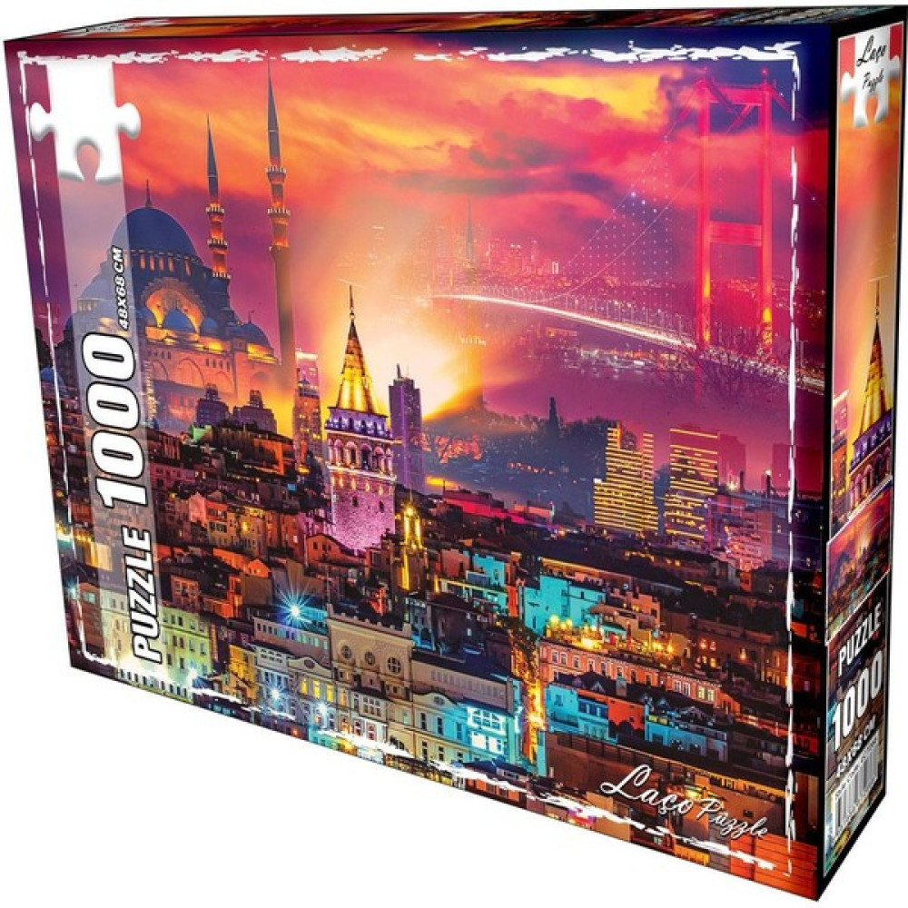 Laço Kids LC7266 Muhteşem Istanbul Gecesi 1000 Parça Puzzle Puzzle & Aksesuarları Fiyatı