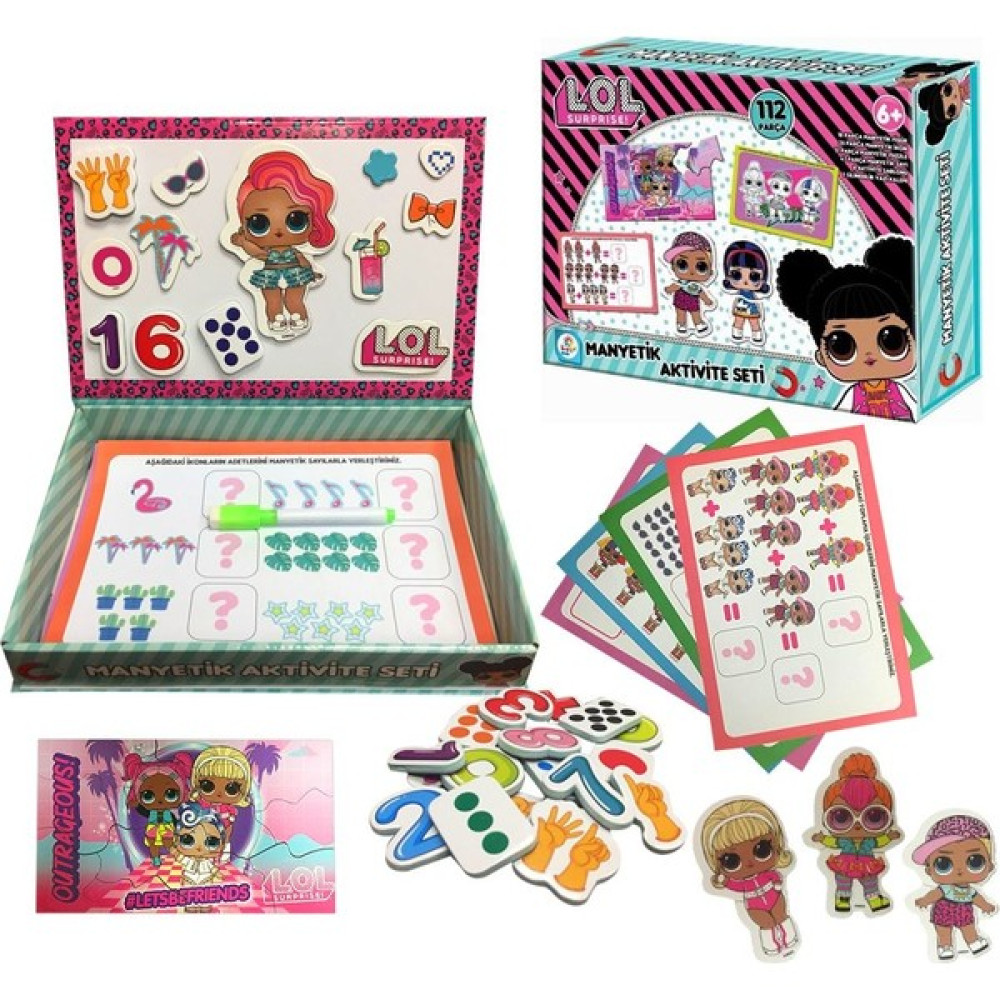 Laço Kids Lol Manyetik Aktivite Seti Eğitici Oyuncak Fiyatı