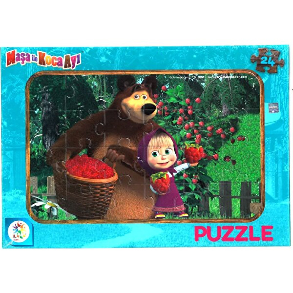 Laço Kids Maşa ile Koca Ayı 24 Parça Lisanslı Puzzle Yapboz Eğitici Oyuncak Fiyatı