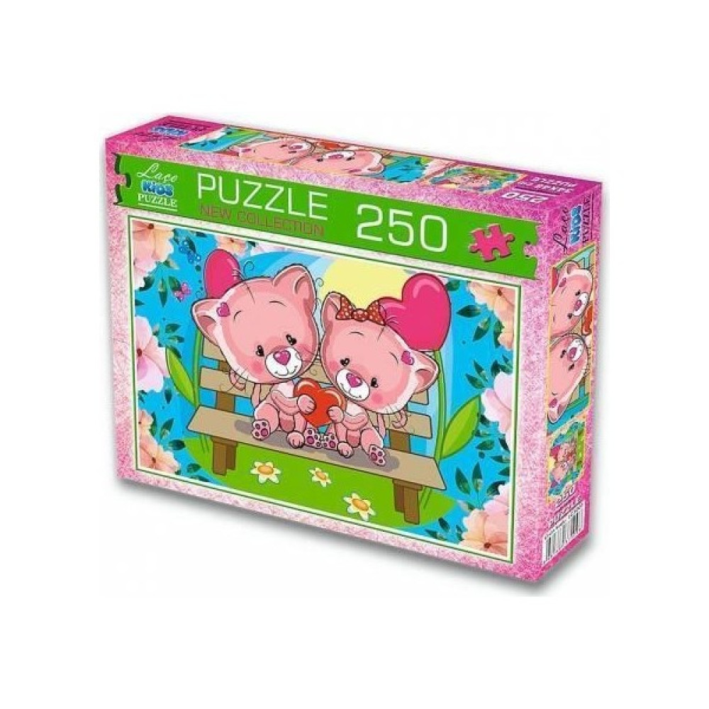 Laço Kids Pembe Ayıcıklar Puzzle 250 Parça Eğitici Oyuncak Fiyatı