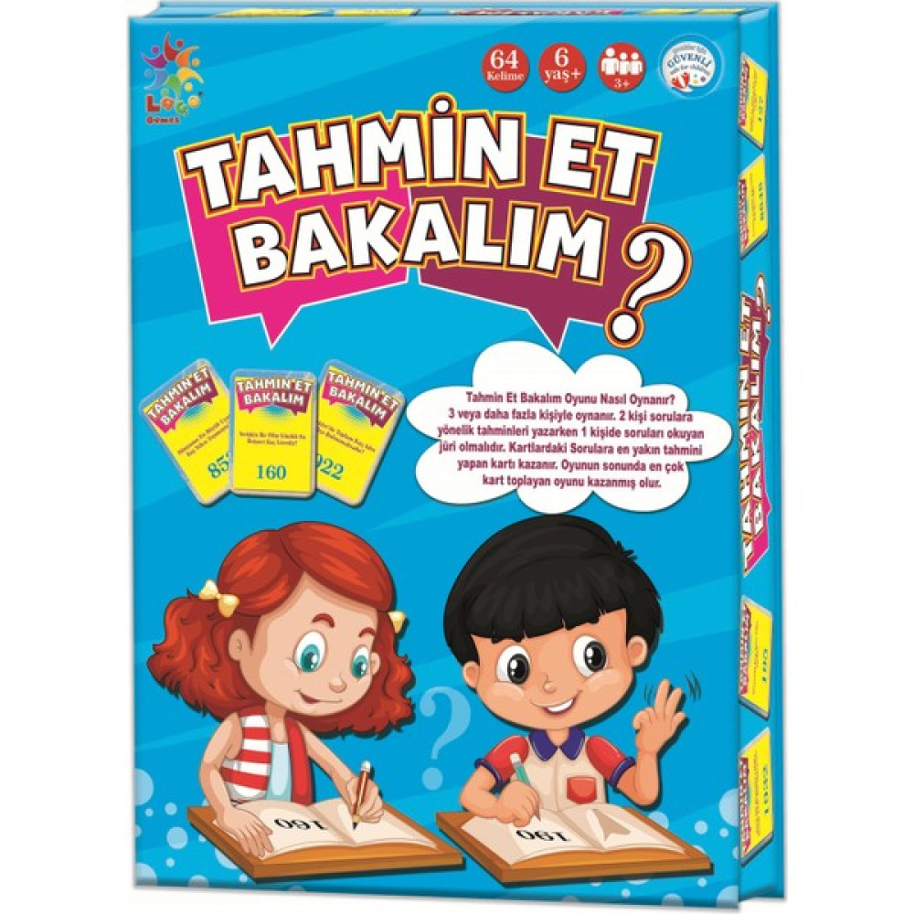Laço Kids Tahmin Et Bakalım Eğitici ve Eğlenceli Oyun Seti 32 Parça Oto Boyaları Fiyatı