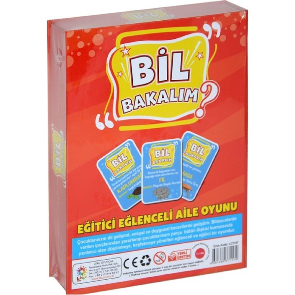 Laço LC7157 Laço, Bil Bakalım Oyun Takımları Fiyatı