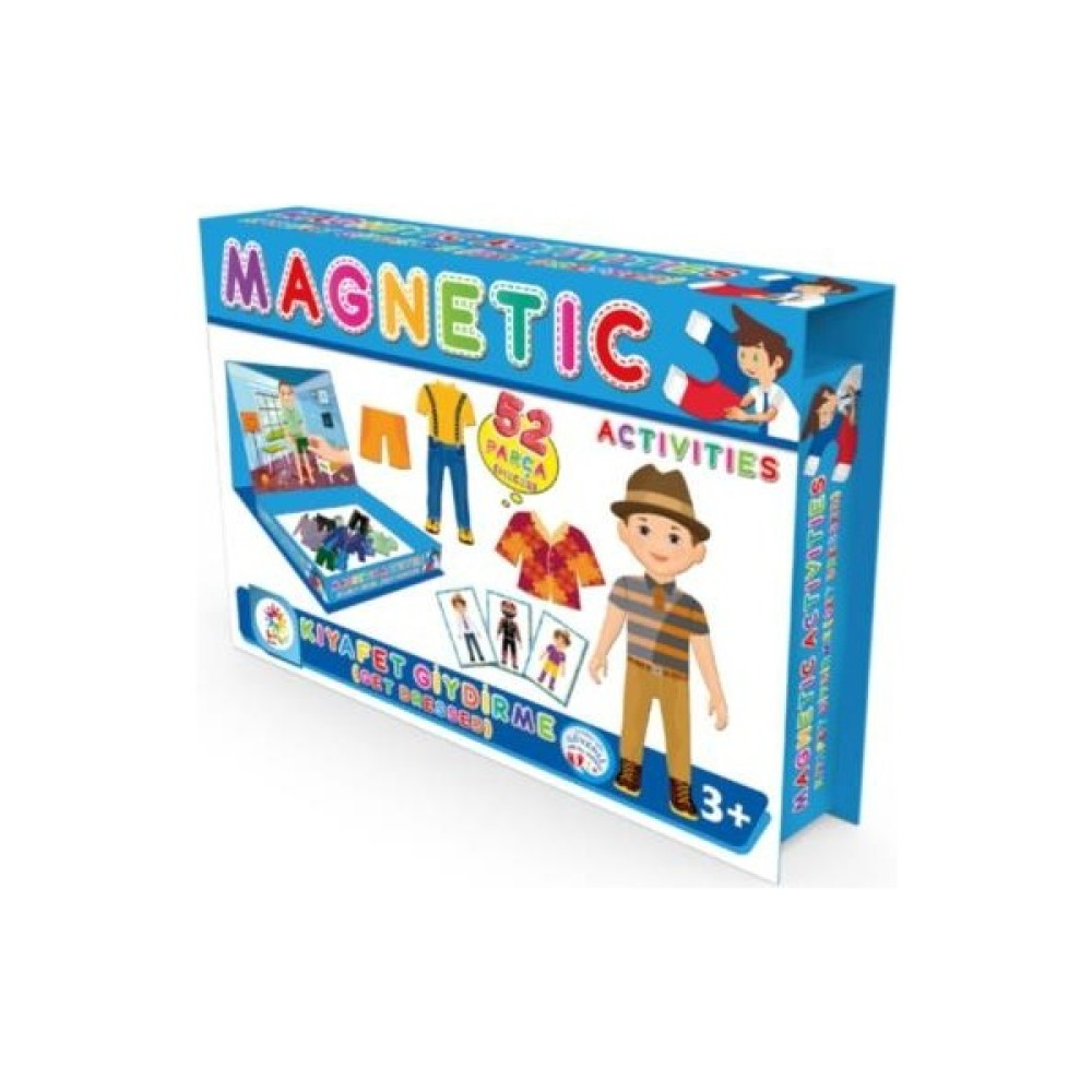 Laço Manyetik Aktiviteler Puzzle Erkek Giydirme Oyunu Eğitici Oyuncak Fiyatı