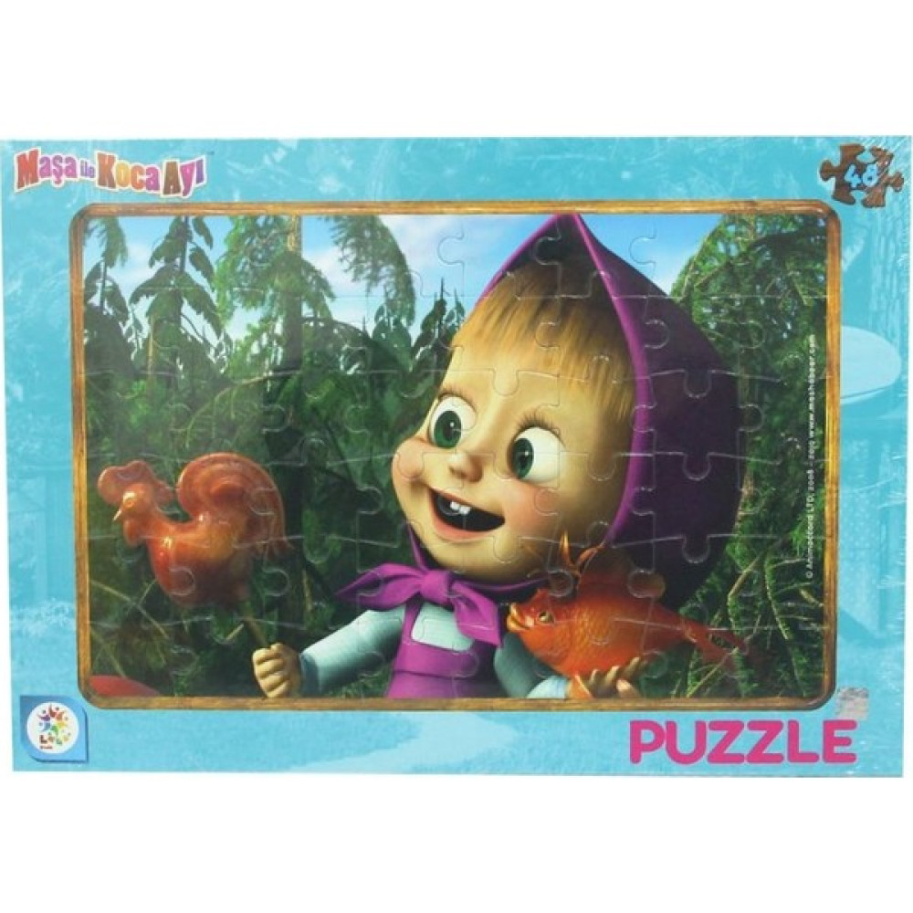 Laço Maşa ile Koca Ayı 48 Parça Puzzle Eğitici Oyuncak Fiyatı