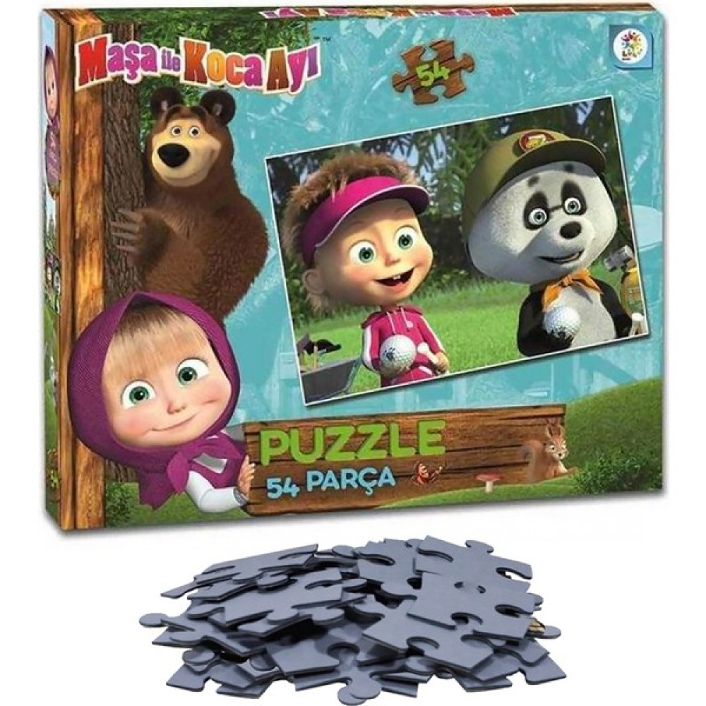 Laço Maşa ile Koca Ayı 54 Parça Çocuk Puzzle Eğitici Oyuncak Fiyatı