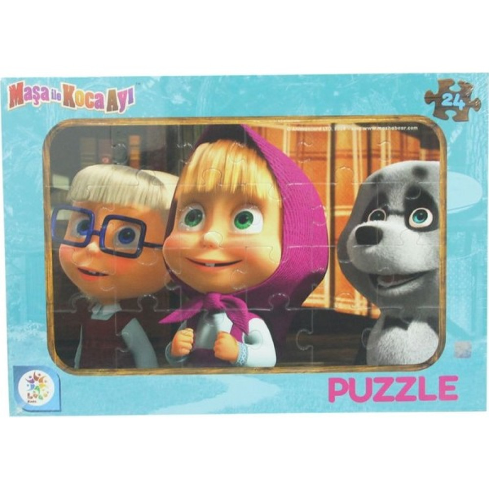 Laço Maşa Koca Ayı 24 Parça Puzzle Eğitici Oyuncak Fiyatı
