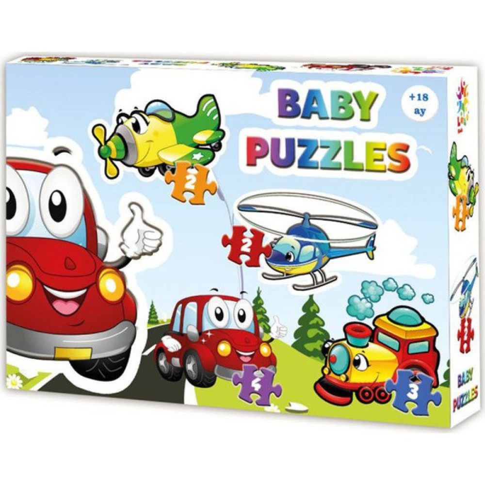 Laço Puzzle Baby Taşıtlar Lcbyb003 Puzzle & Aksesuarları Fiyatı