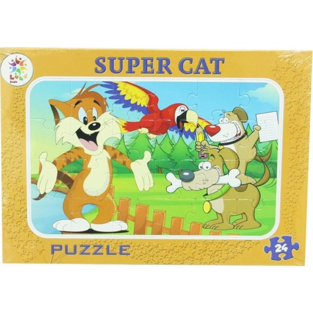 Laço Super Cat 24 Parça Puzzle Eğitici Oyuncak Fiyatı