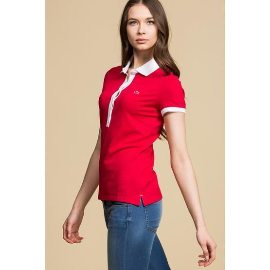 Lacoste PF0504 Mavi Kadın T-Shirt