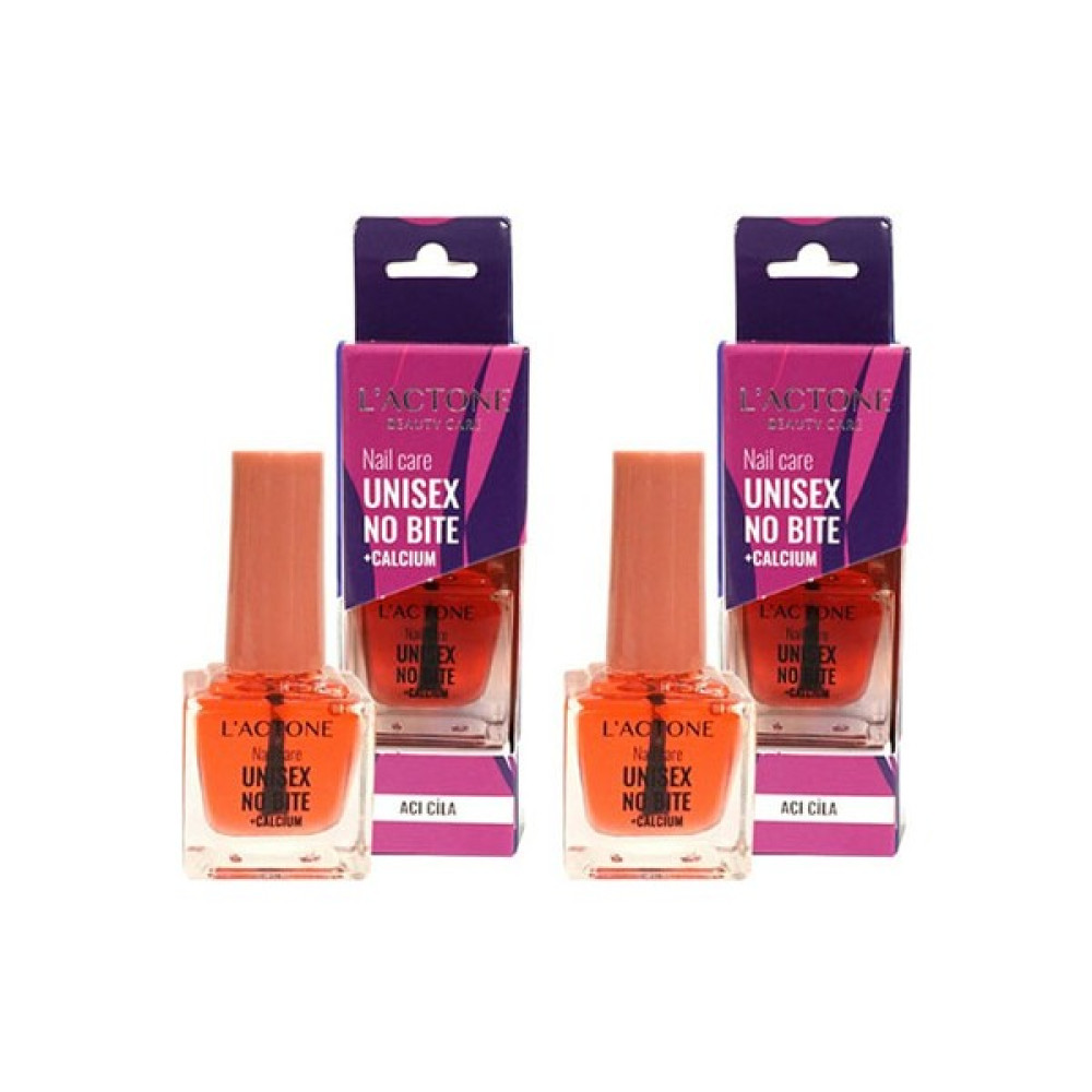 L'ACTONE 2'li Nail Care Unisex No Bite & Calcium Acı Cila Oje Fiyatı