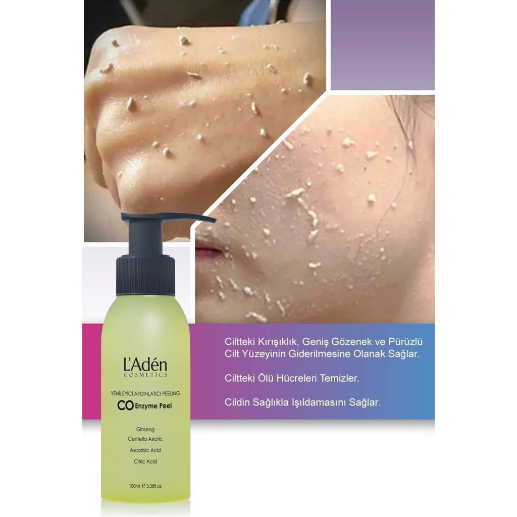 L'aden Cosmetics Anında Soyucu Ginseng Peeling Ölü Deri Arındırıcı, Vücut Yüz Peelingi Diğer Fiyatı