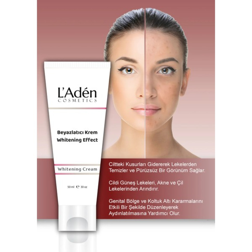 L'aden Cosmetics Cilt Beyazlatıcı Whitening Leke Kremi 50 ml Leke Kremi Fiyatı