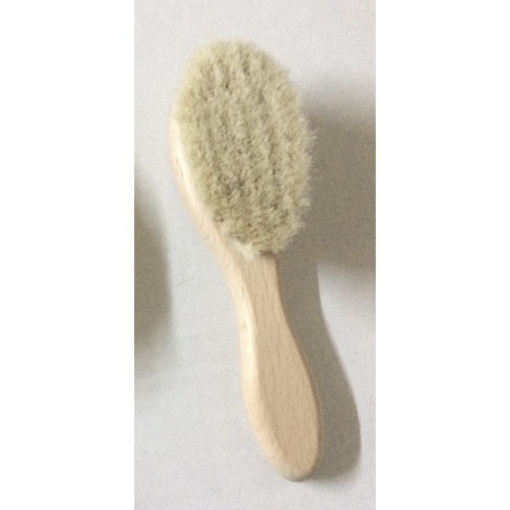 Ladies Deco Keçi Kılı Yumuşak Bebek Fırçası - Kahverengi Bebek Saç Fırça-Tarak Fiyatı