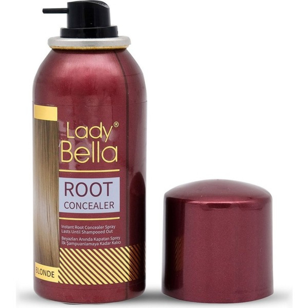 Lady Bella Saç Dipleri İçin Kapatıcı Sprey Boya - Blonde 100 ml Saç Boyası Fiyatı
