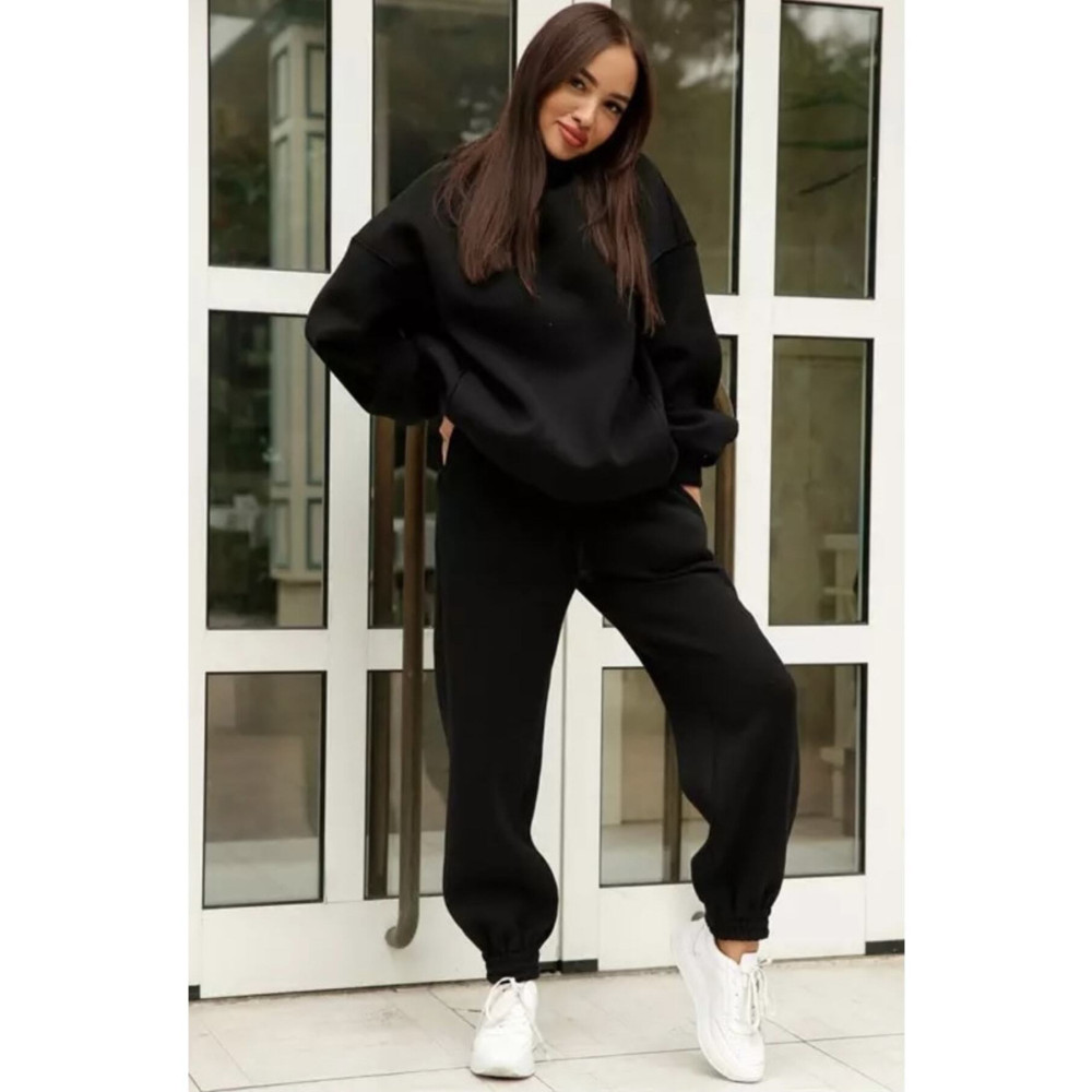 LADY FACE Bisiklet Yaka Oversize Kışlık Eşofman Takımı Unisex 2 Iplik XL Beden Kadın Eşofman Fiyatı