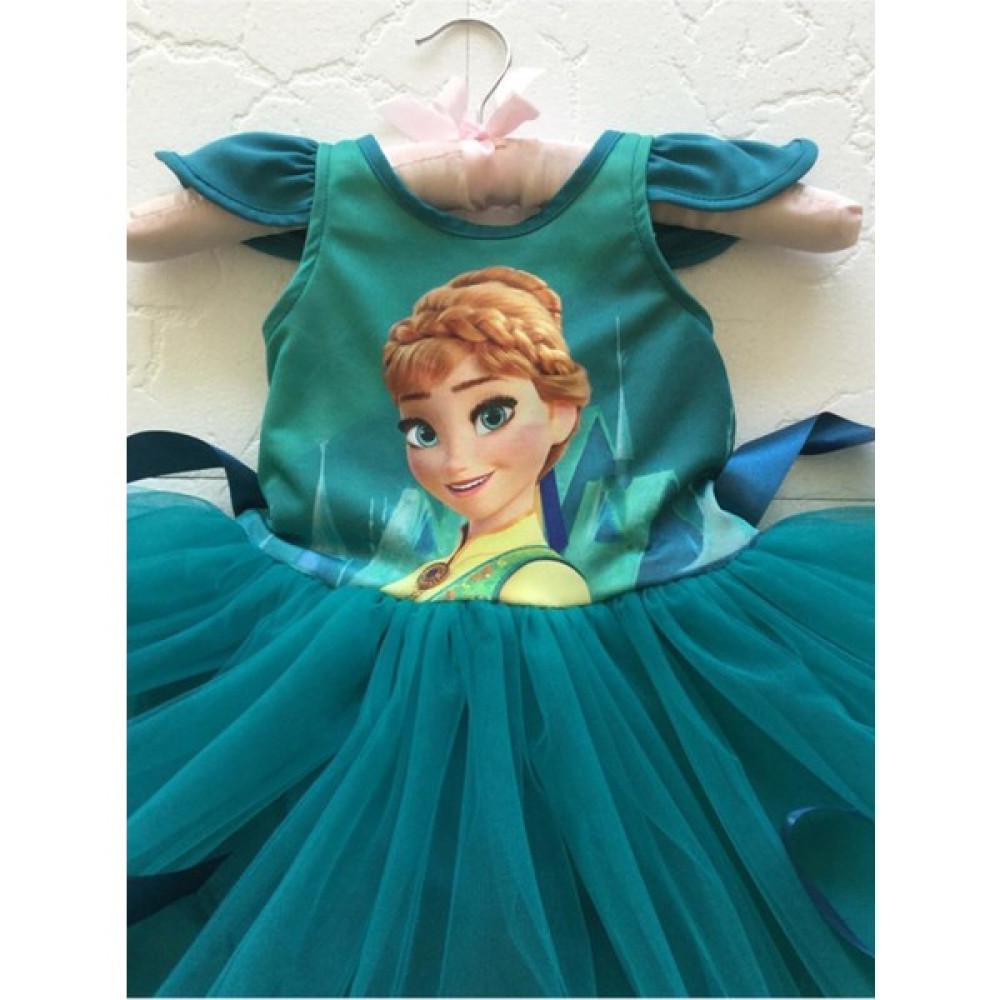 Lady Lou Frozen Anna Kostümü, Kız Çocuk Elbise Elsa-Anna Çok Kabarık Tütülü Doğum Günü Kostüm - Renkli - 6 Yaş Oyuncak Fiyatı