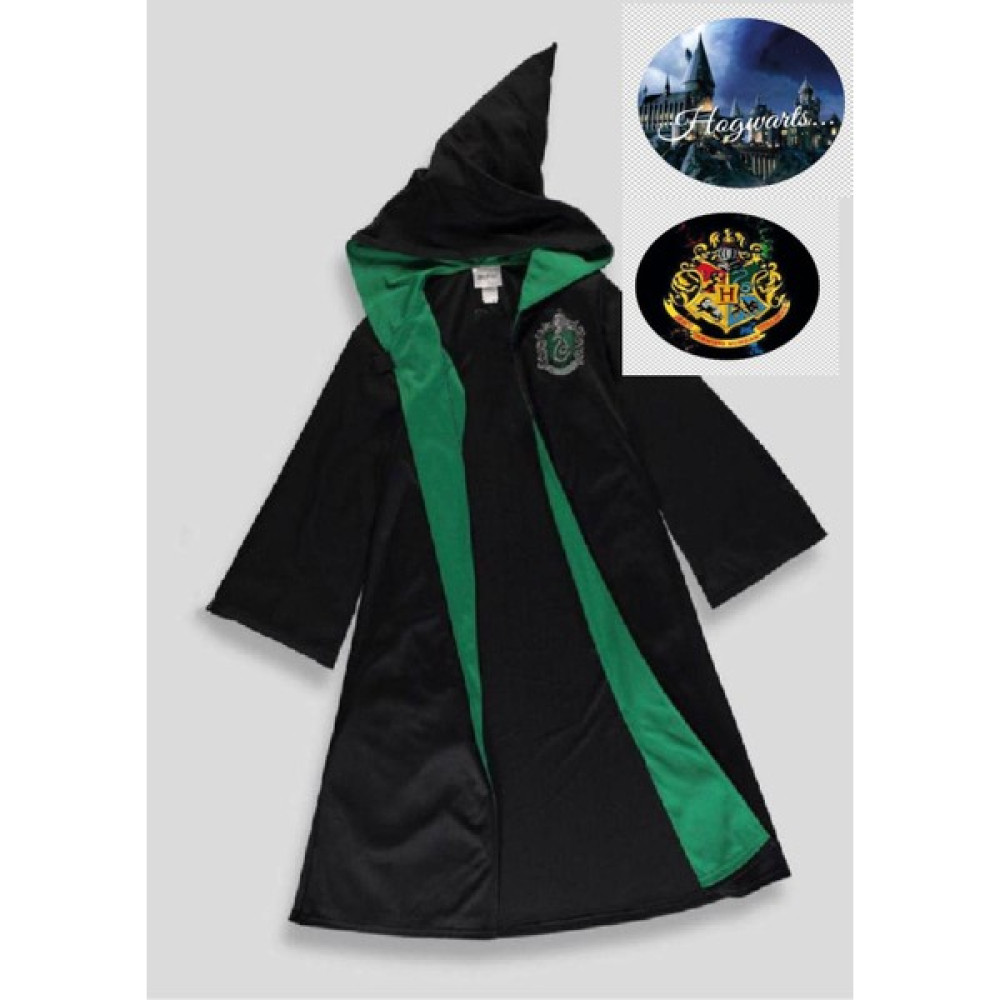 Lady Lou Harry Potter Slytherin Cübbe , Arma Nakışlı, Slytherin Cübbe, Pelerin, - Yeşil - 8 - 9 Yaş Oyuncak Fiyatı