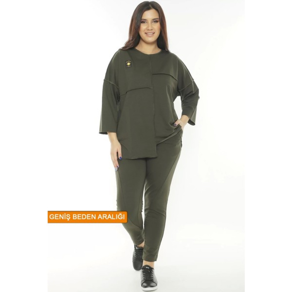 Lady Majestic Cotton 1. Kalite Büyük Beden Özel Tasarım Eşortman Takımı Kadın Eşofman Fiyatı