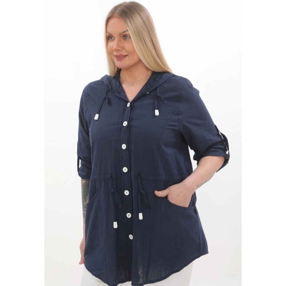 Lady Majestic Cotton Büyük Beden Kapüşonlu Mevsimlik Ceket Bayan Ceket Fiyatı