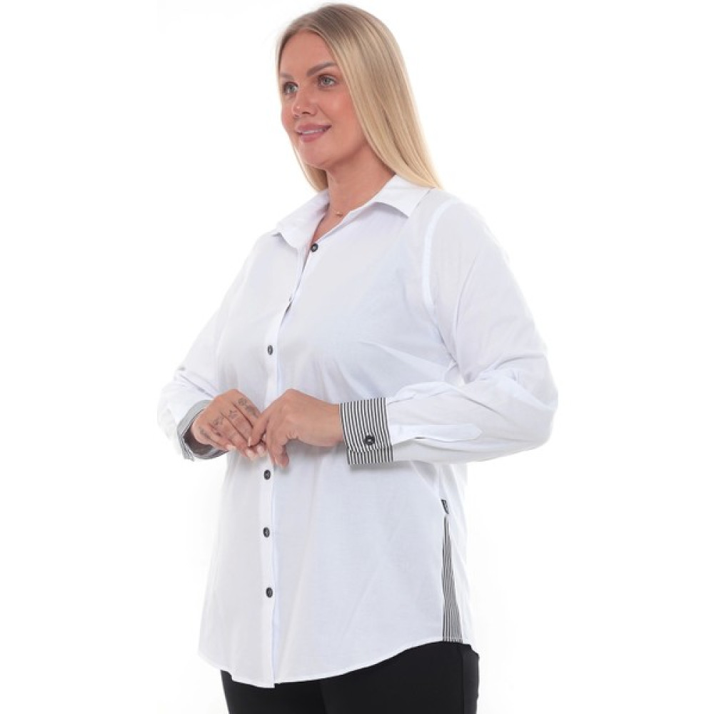 Lady Majestic Cotton Slim Fit Büyük Beden Kadın Gömlek Kadın Gömlek Fiyatı