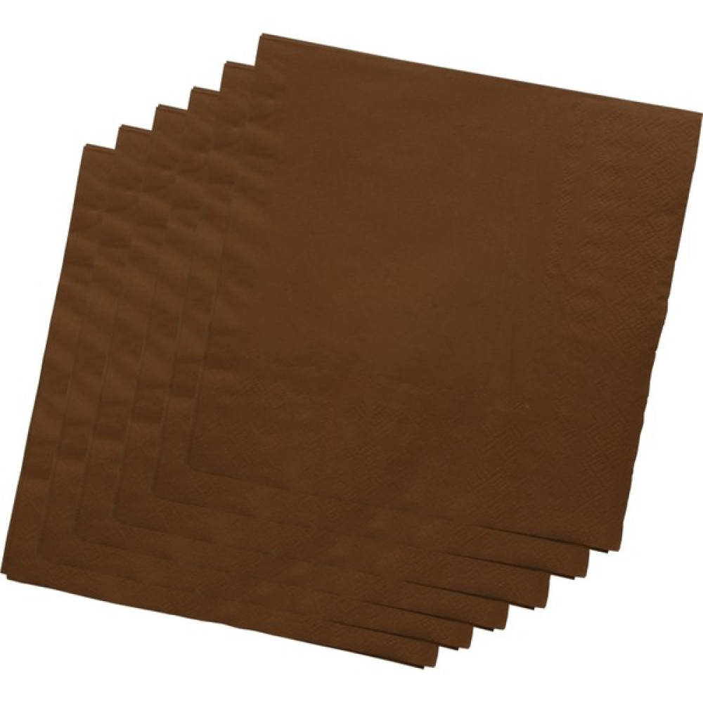 Lady Servis Peçetesi 33x31 cm 20'li - Kahverengi Peçete Fiyatı