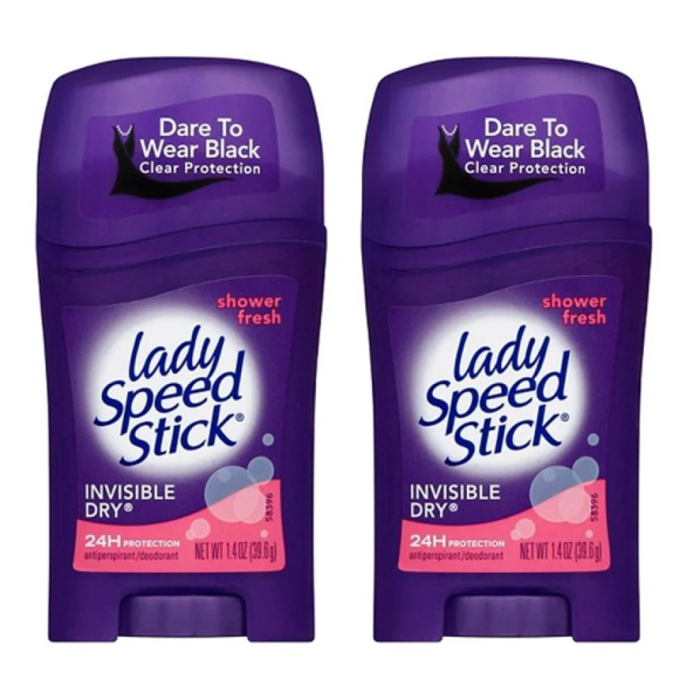 Lady Speed Stick Antiperspirant Deodorant Invisible Dry, Shower Fresh,65G- 1 Ea (Pack Of 2) Deodorantlar Fiyatı