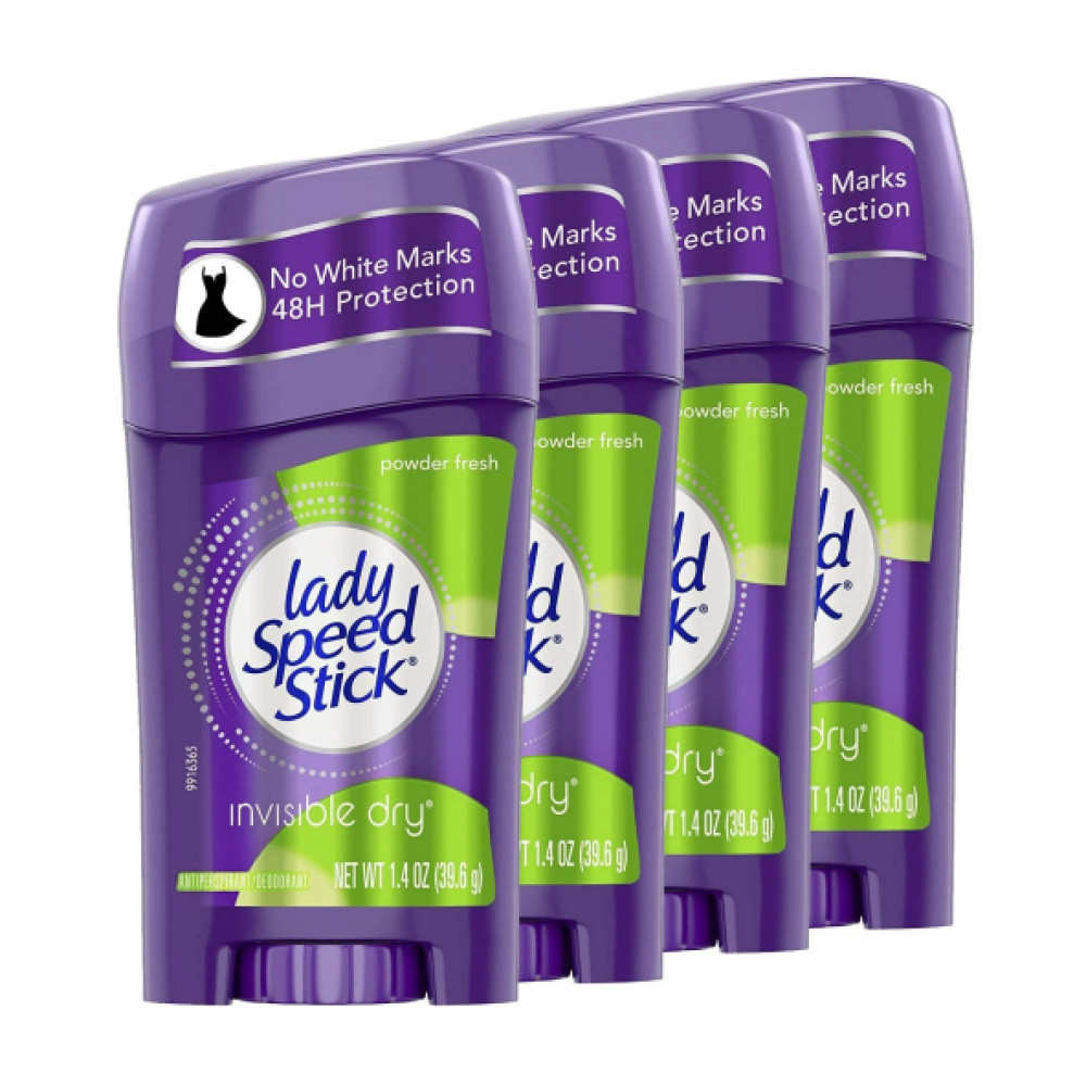 Lady Speed Stick Power Antiperspirant Invisible Dry 39,6Grpowder Fresh 1.4 Ounce (4 Pack) Deodorantlar Fiyatı