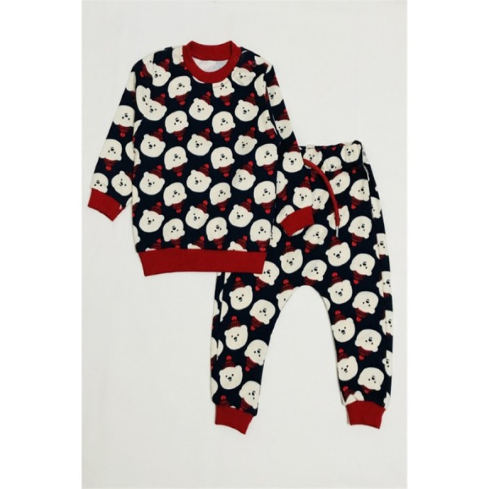 Ladybirds Unisex Bebek Ayıcıklı Noel Baskılı 2'li Takım Bebek Giysi Takım Fiyatı