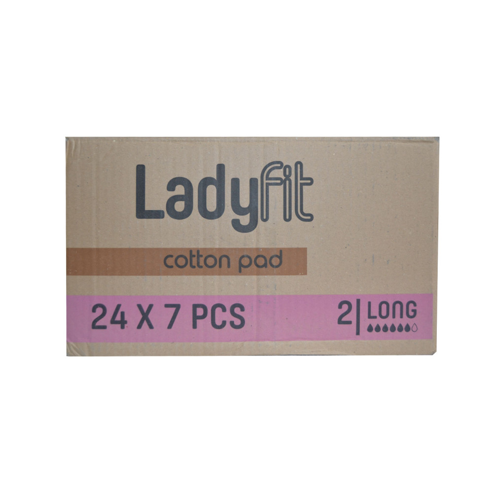 Ladyfit Hijyenik Ped Bambu Uzun 7'li