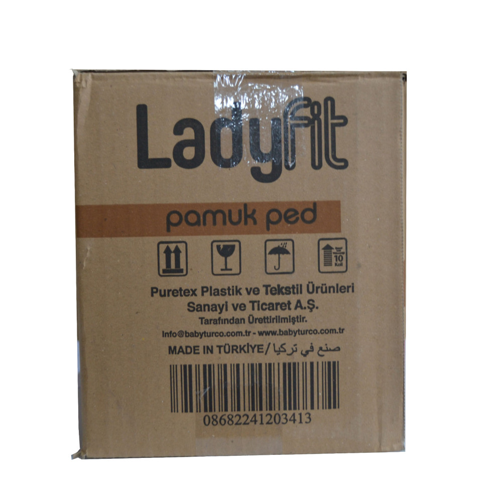 Ladyfit Hijyenik Ped Bambu Uzun 7'li