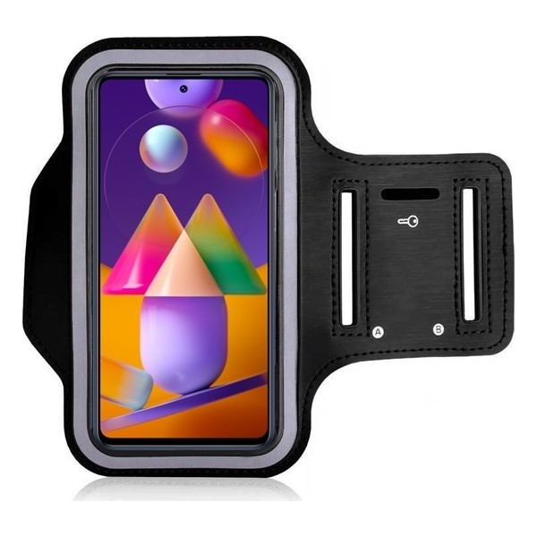 Laggır Samsung Galaxy M31S Kılıf Kol Bandı Spor Koşu Bisiklet Fitness Telefon Kılıfı 6.5" Cep Telefonu Tutucu Fiyatı