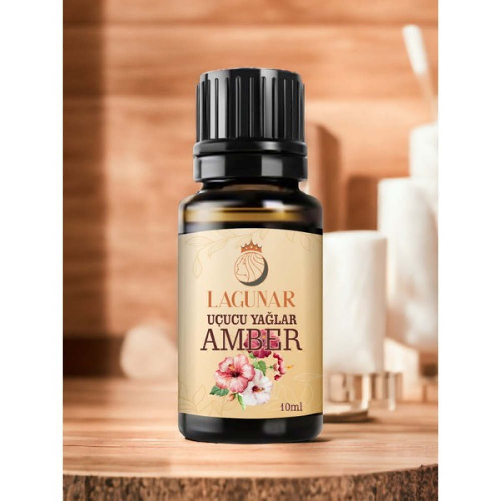 Lagunar Amber Uçucu Yağ Buhurdanlık Esansı Oda Kokusu Esansiyel Aromatik Yağ 10 ml Oda Kokusu Fiyatı