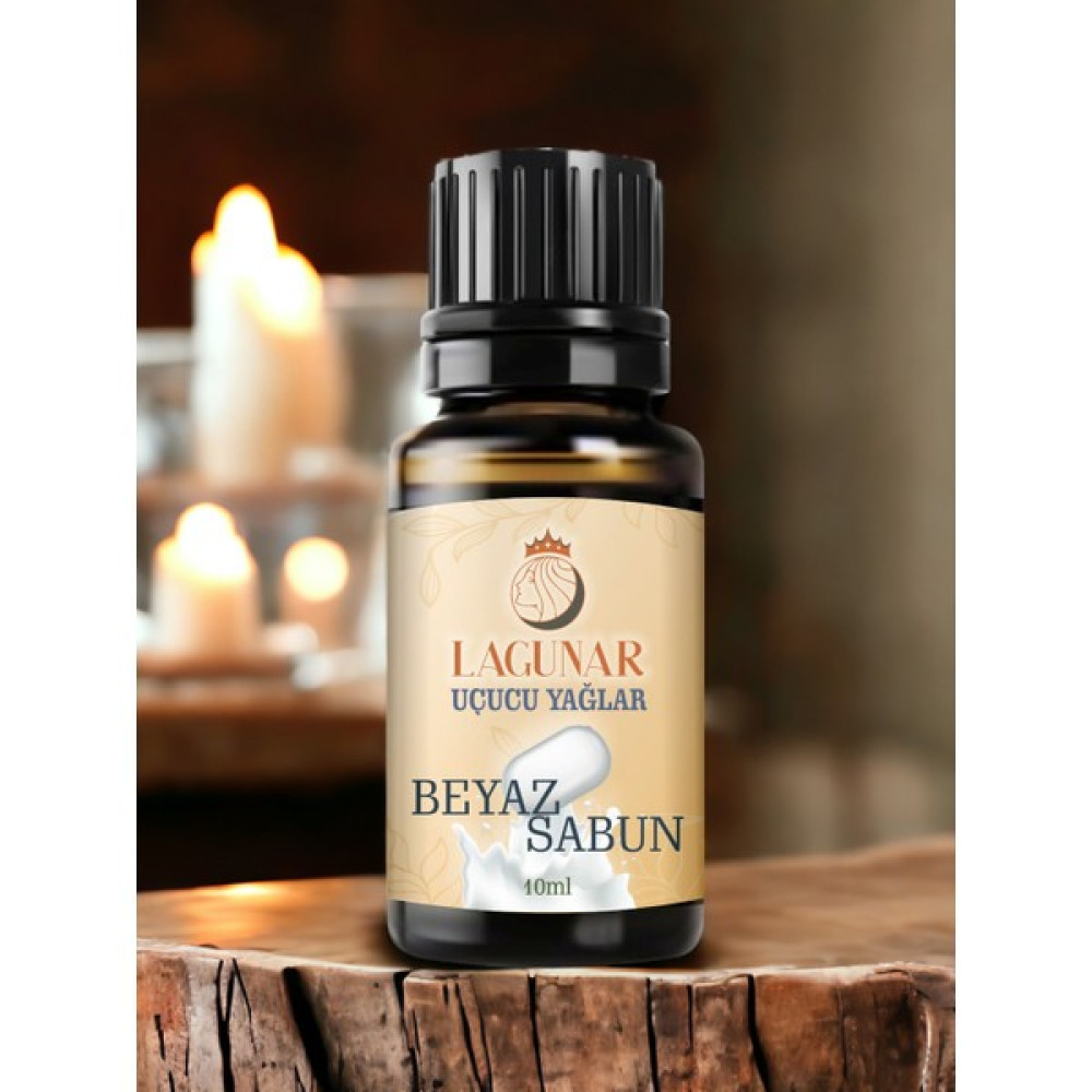 Lagunar Beyaz Sabun Uçucu Yağ Buhurdanlık Esansı Oda Kokusu Esansiyel Aromatik Yağ 10 ml Oda Kokusu Fiyatı
