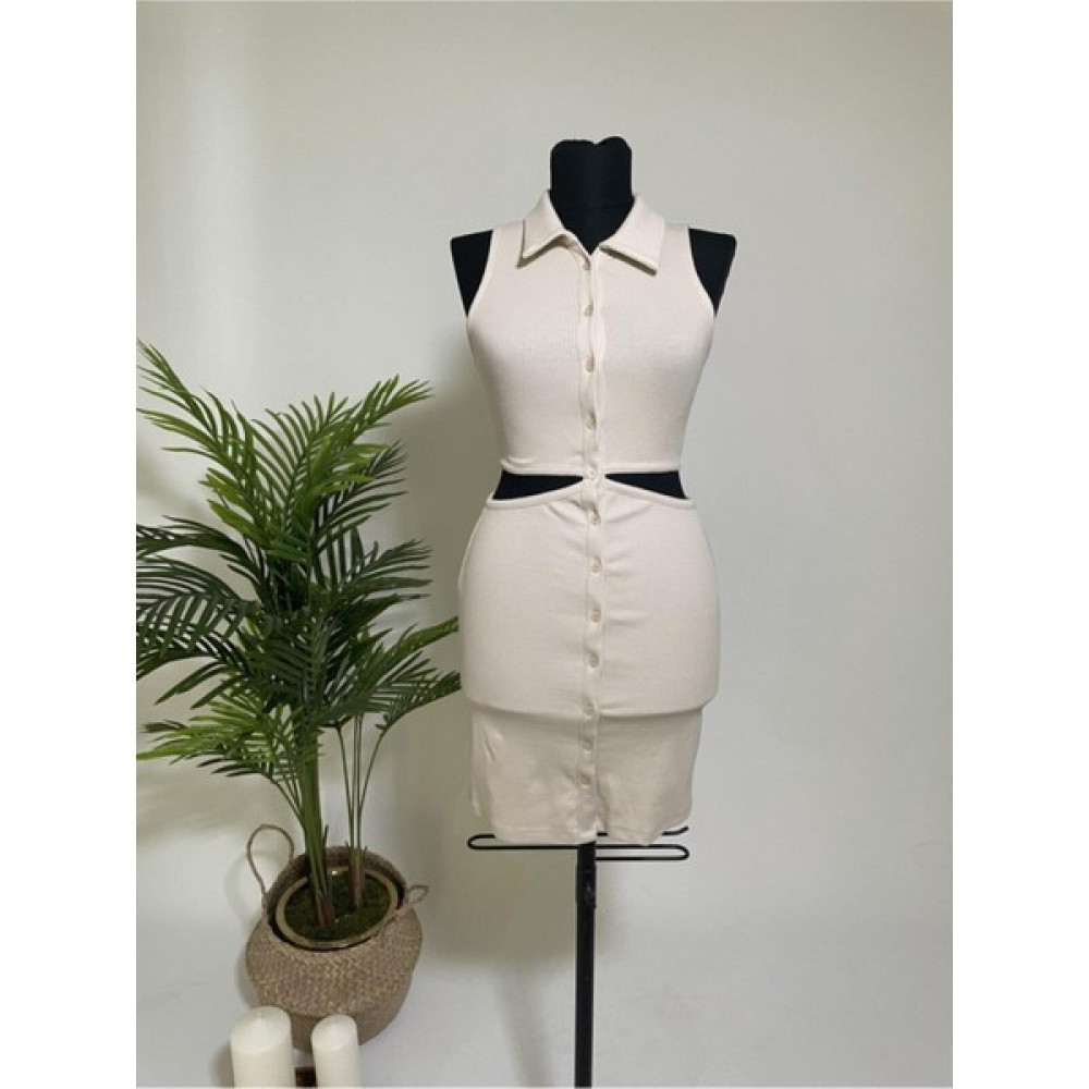 Laia Moda Gömlek Yakalı Elbise Elbise Fiyatı