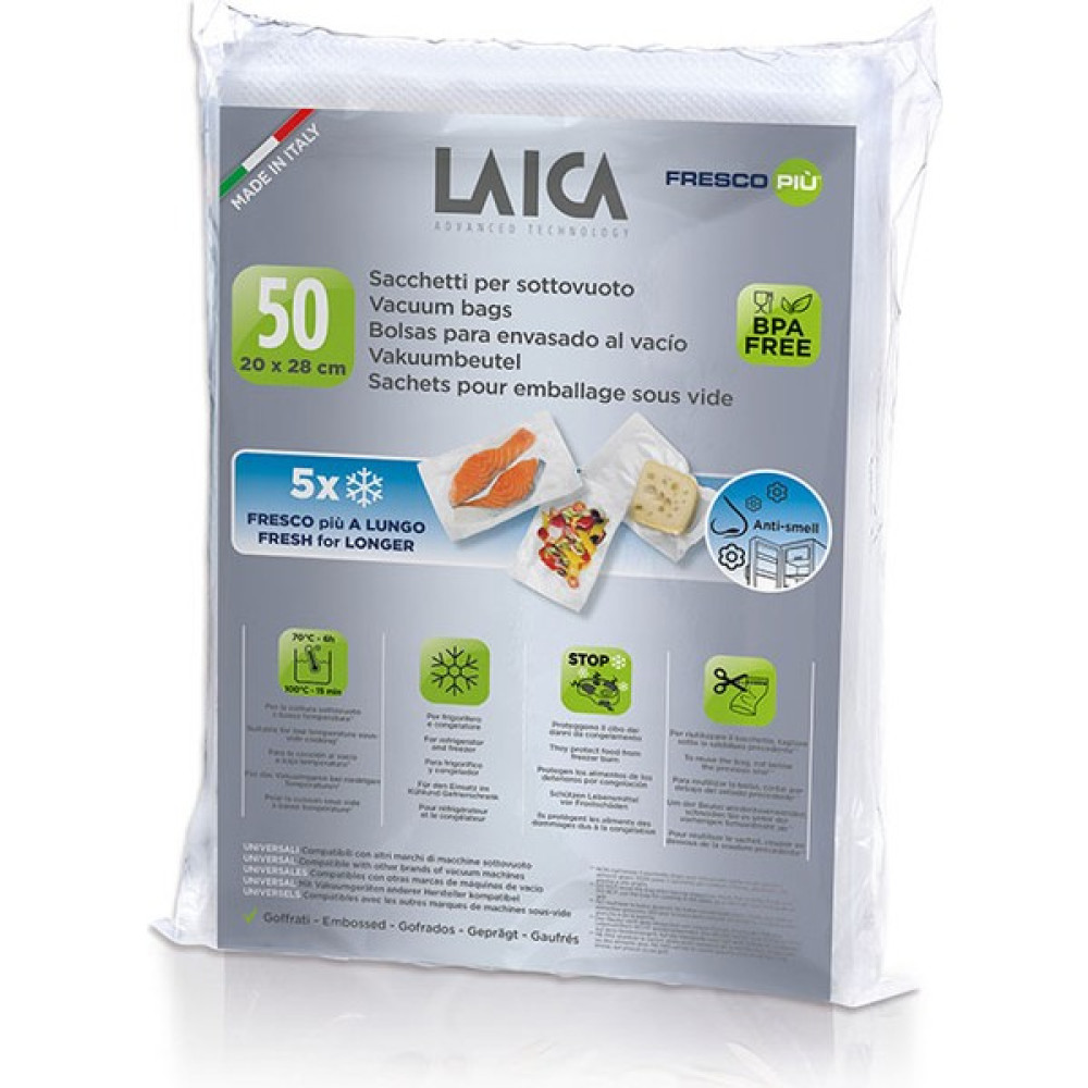 Laıca – Tırtıklı Gofrajlı Vakum Makinası Torbası 20 cm x 28 cm - 50 Adet - VT3504 - 20cm x 28cm - 50 Adet Oto Boyaları Fiyatı