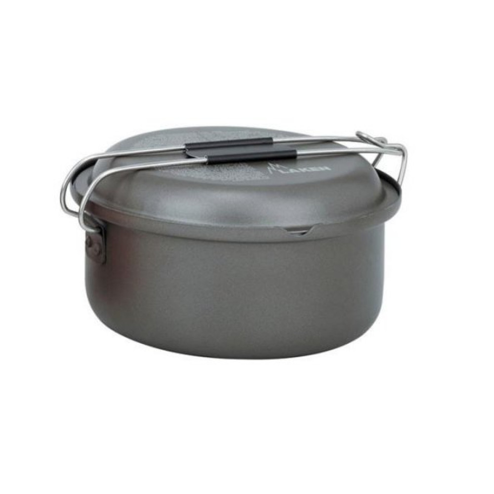 Laken Aluminyum Teflon Kaplama Gida Saklama Kabi Ø16cm - Gri Lk6814 Kamp Mutfağı Fiyatı