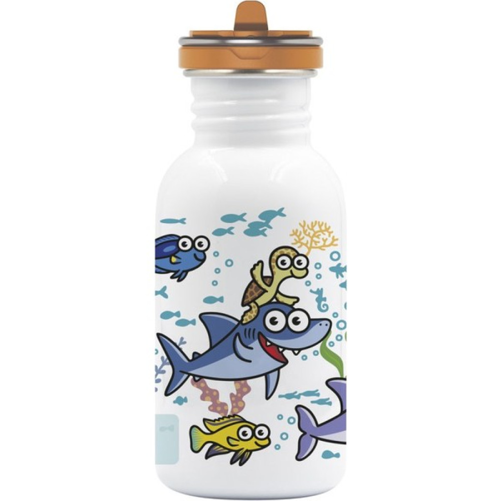 Laken Basic With Flow Cap Paslanmaz Çelik 500 ml Sea Friends Suluk Fiyatı