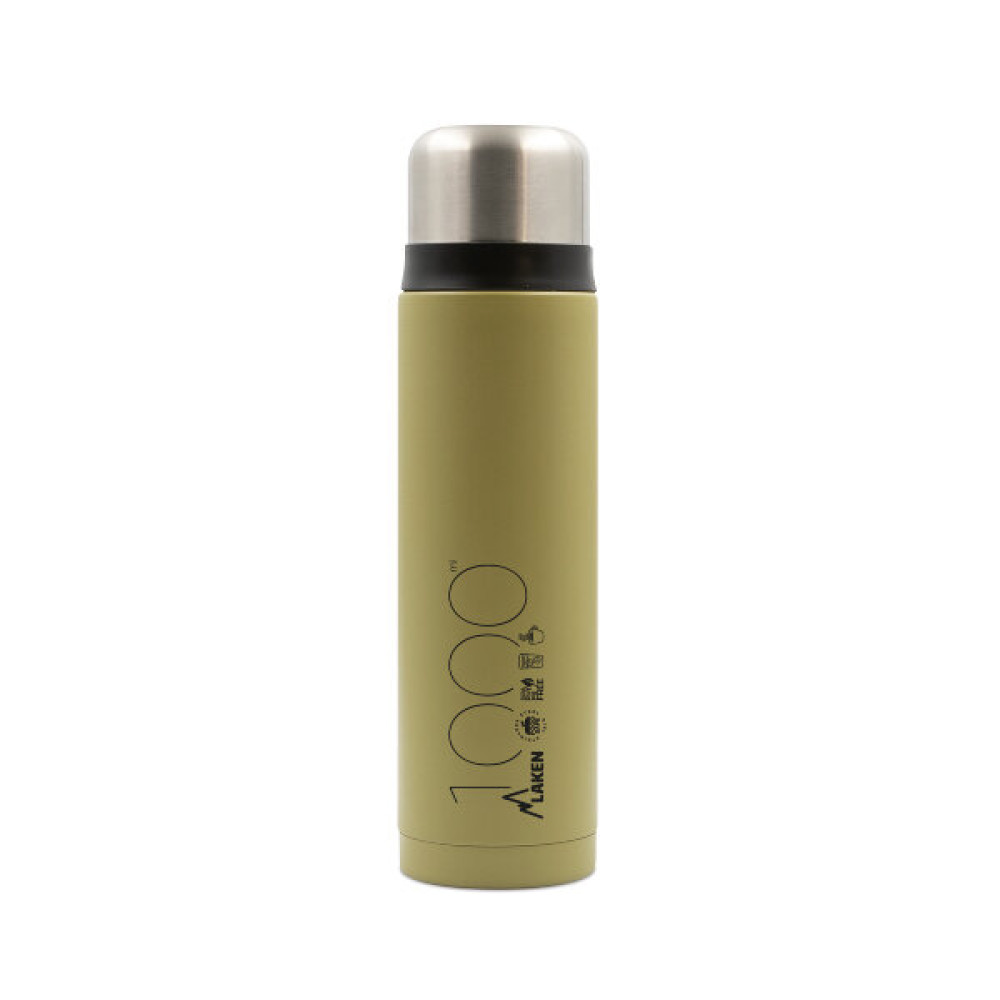 Laken Lk18100K 1 L Paslanmaz Çelik Thermo Flask Haki Termos Termoslar Fiyatı