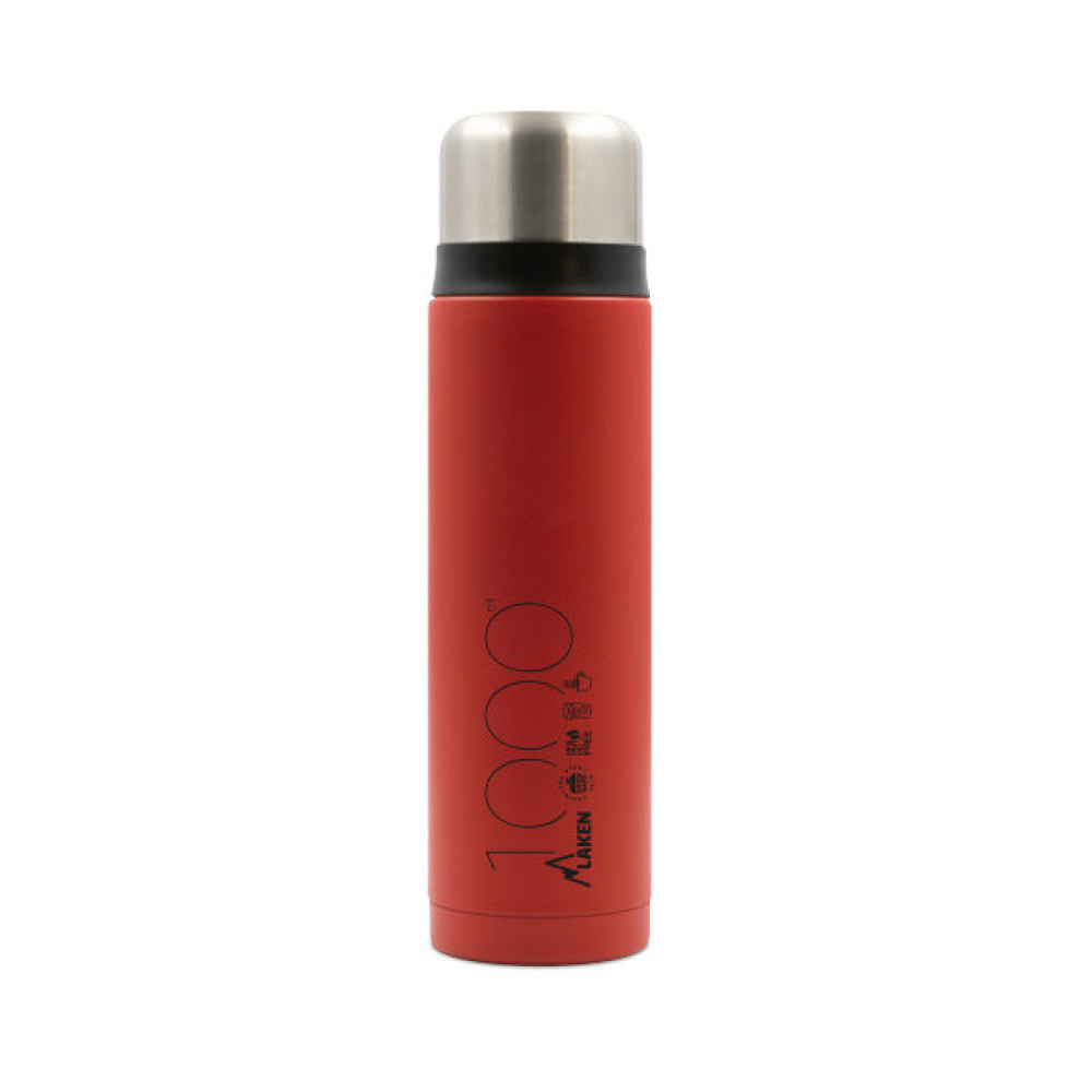 Laken Lk18100R 1 L Paslanmaz Çelik Thermo Flask Kırmızı Termos Termoslar Fiyatı