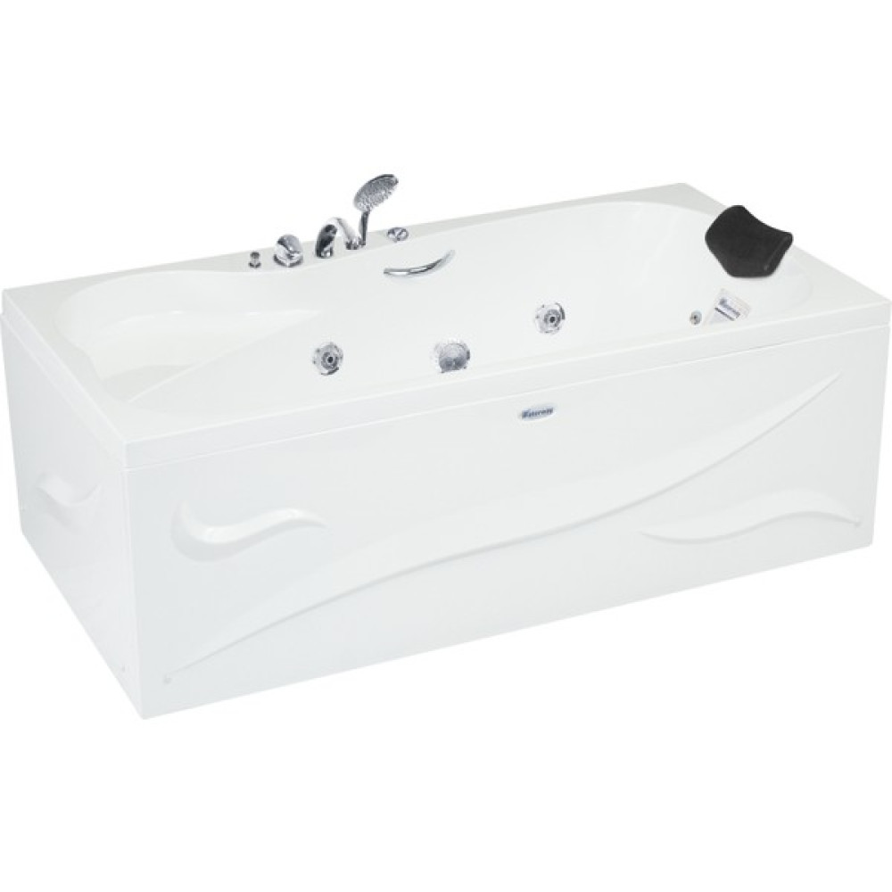 Lakewood Jakuzi 160x80, H55 Party Hidromasaj Sistemli Küvet (Gövde + Metal Ayak + 4 Yön Panel) Jakuziler Fiyatı