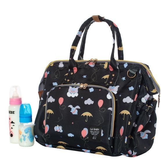 Lal Baby Baggage Bag Siyah Omuz Askılı Anne Bebek Bakım Çantası Bebek Bakım Çantası Fiyatı