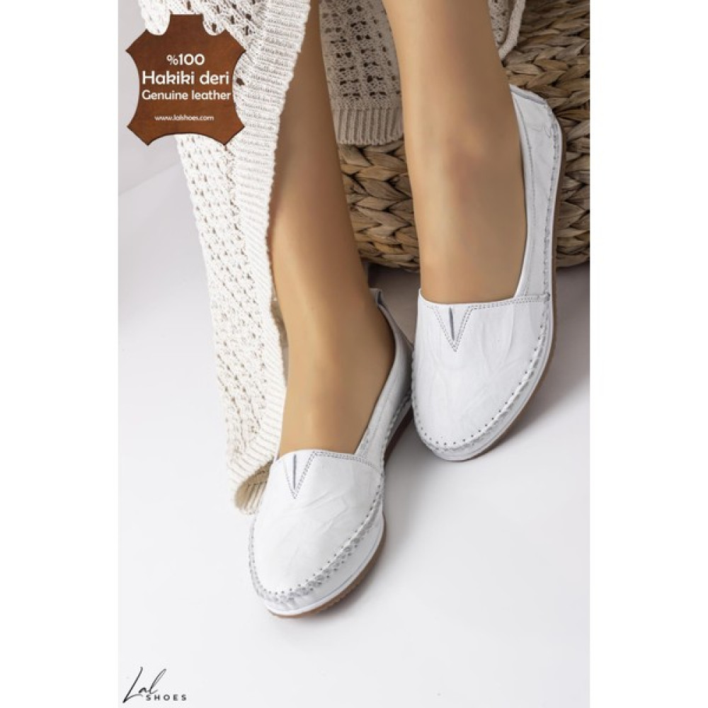 Lal Shoes & Bags Barve ( %100 ) Deri Rahat Kadın Babet Babetler Fiyatı