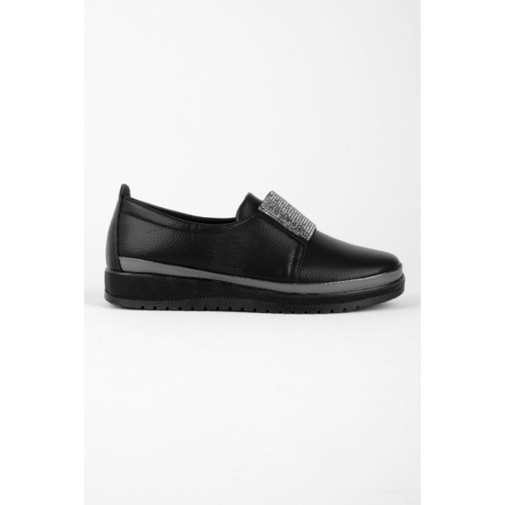 Lal Shoes & Bags Kadın Günlük Ayakkabı Lastik Detayı Taşlı Kadın Günlük Ayakkabıları Fiyatı